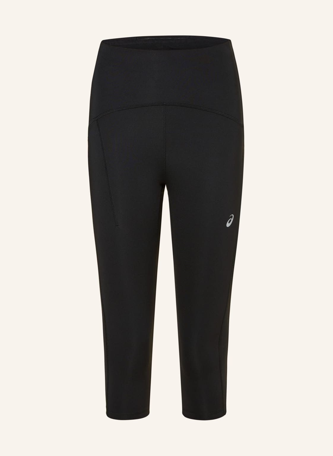 Asics Lauf-Tights Road High Waist Capri Tight schwarz von ASICS