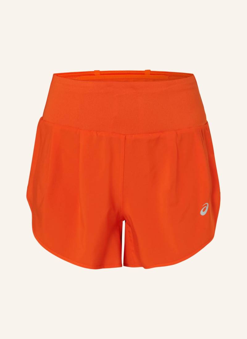 Asics Lauffshorts Road 3.5in orange von ASICS