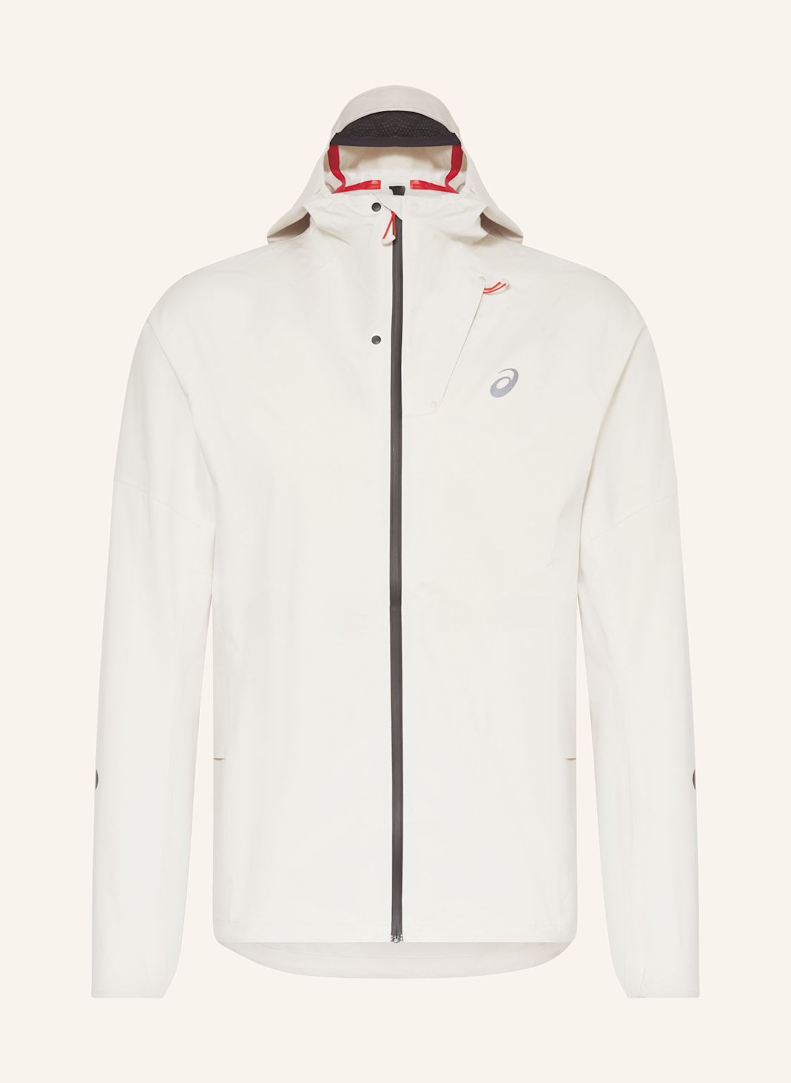 Asics Laufjacke Metarun Waterproof beige von ASICS