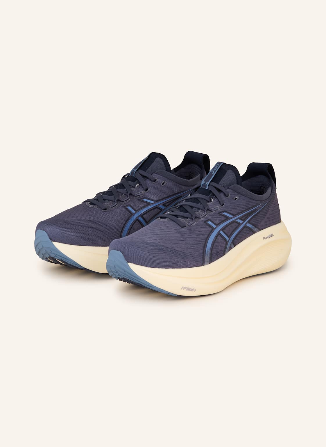 Asics Laufschuhe Gel-Nimbus 27 blau Asics Laufschuhe Gel-Nimbus 27 blau von ASICS