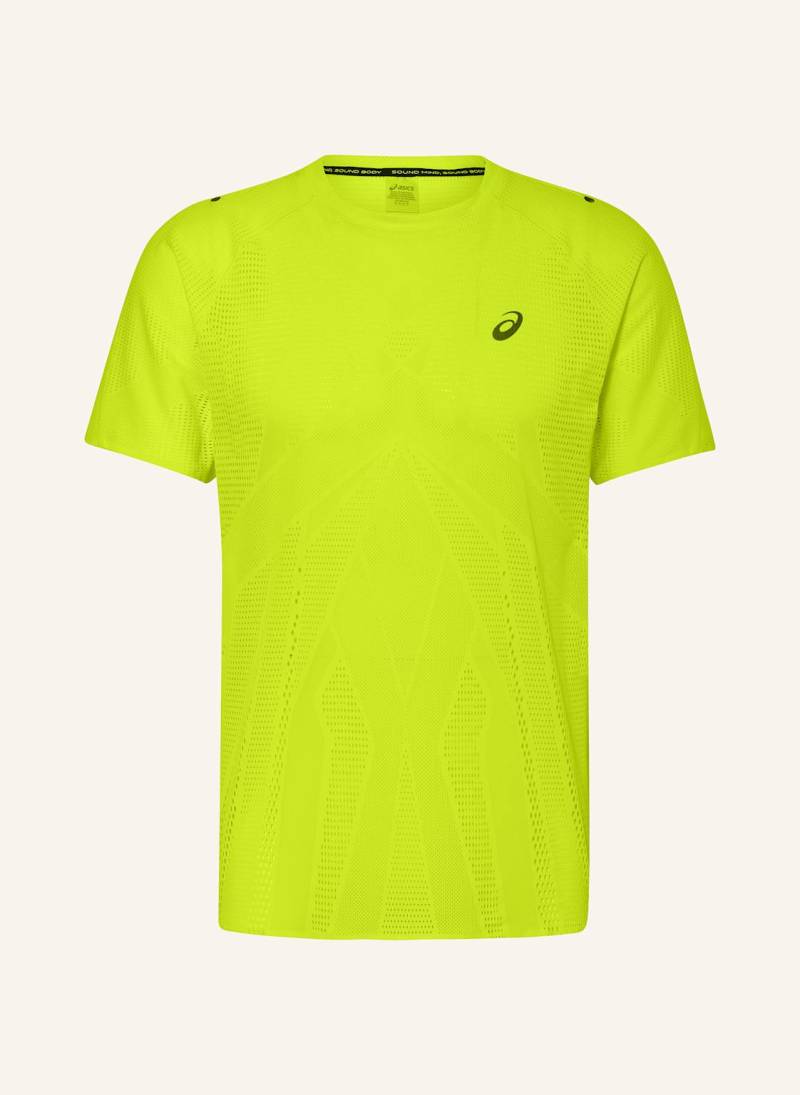 Asics Laufshirt Metarun gelb von ASICS