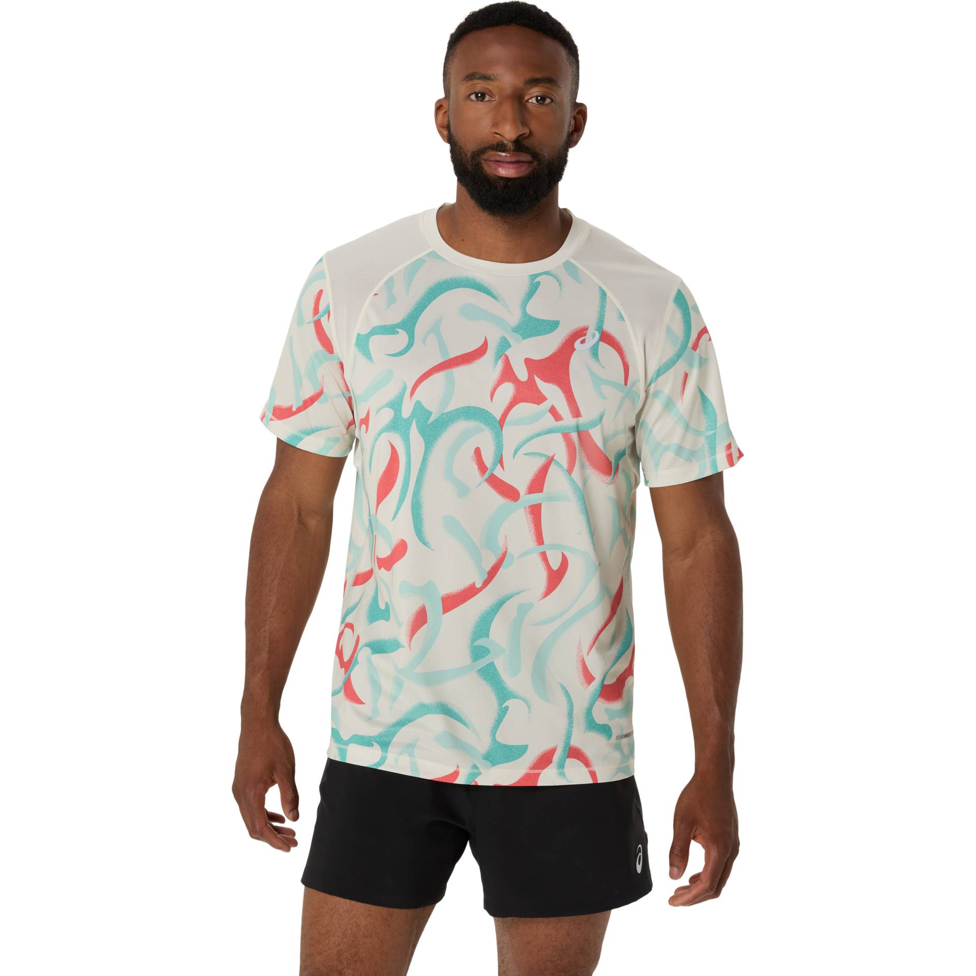 Asics Laufshirt »ROAD ALL OVER PRINT SS TOP« von ASICS