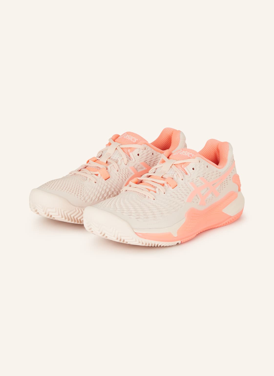 Asics Tennisschuhe Gel Resolution 9 Clay orange von ASICS