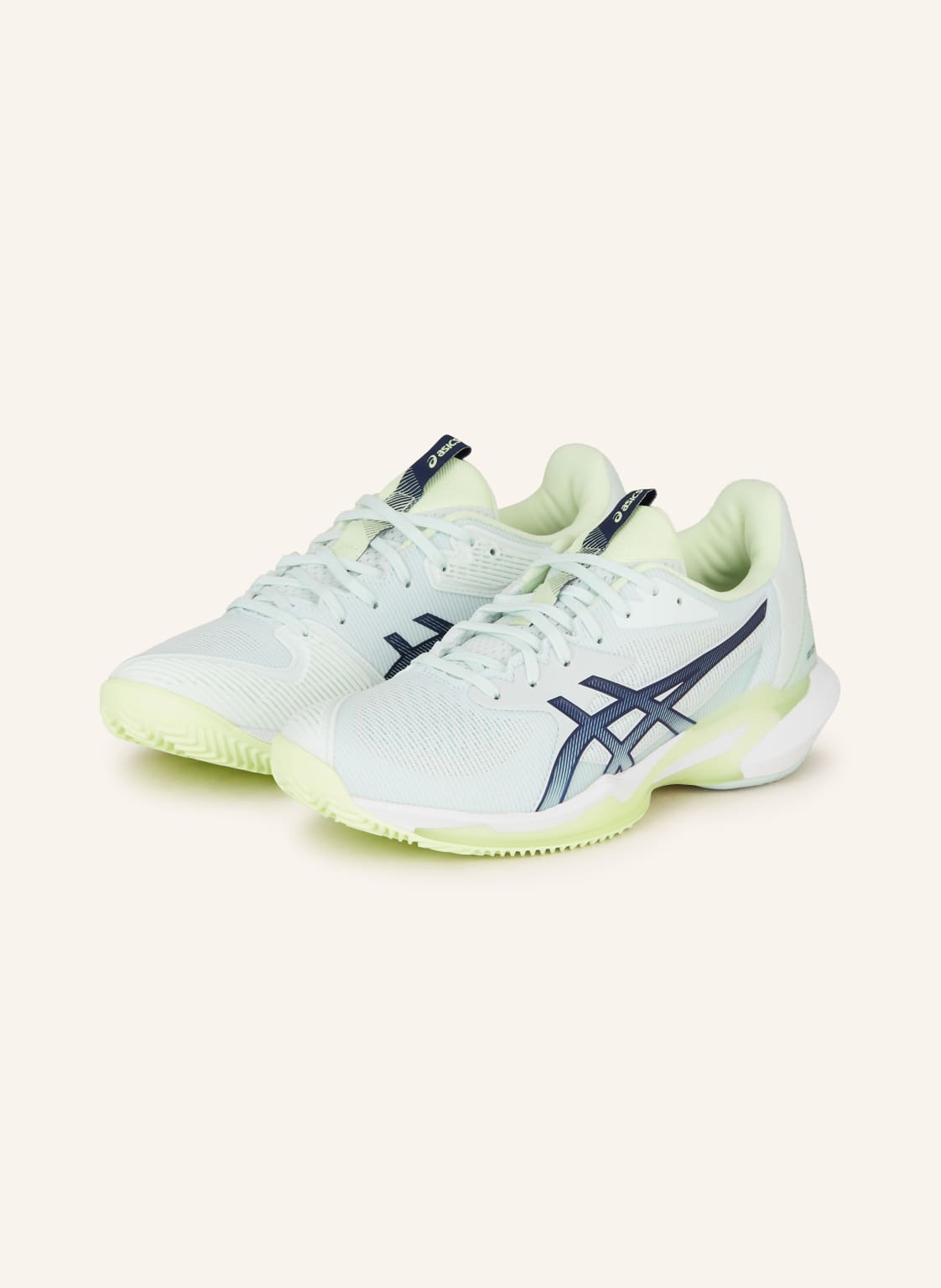 Asics Tennisschuhe Solution Speed Ff 3 Clay gruen von ASICS