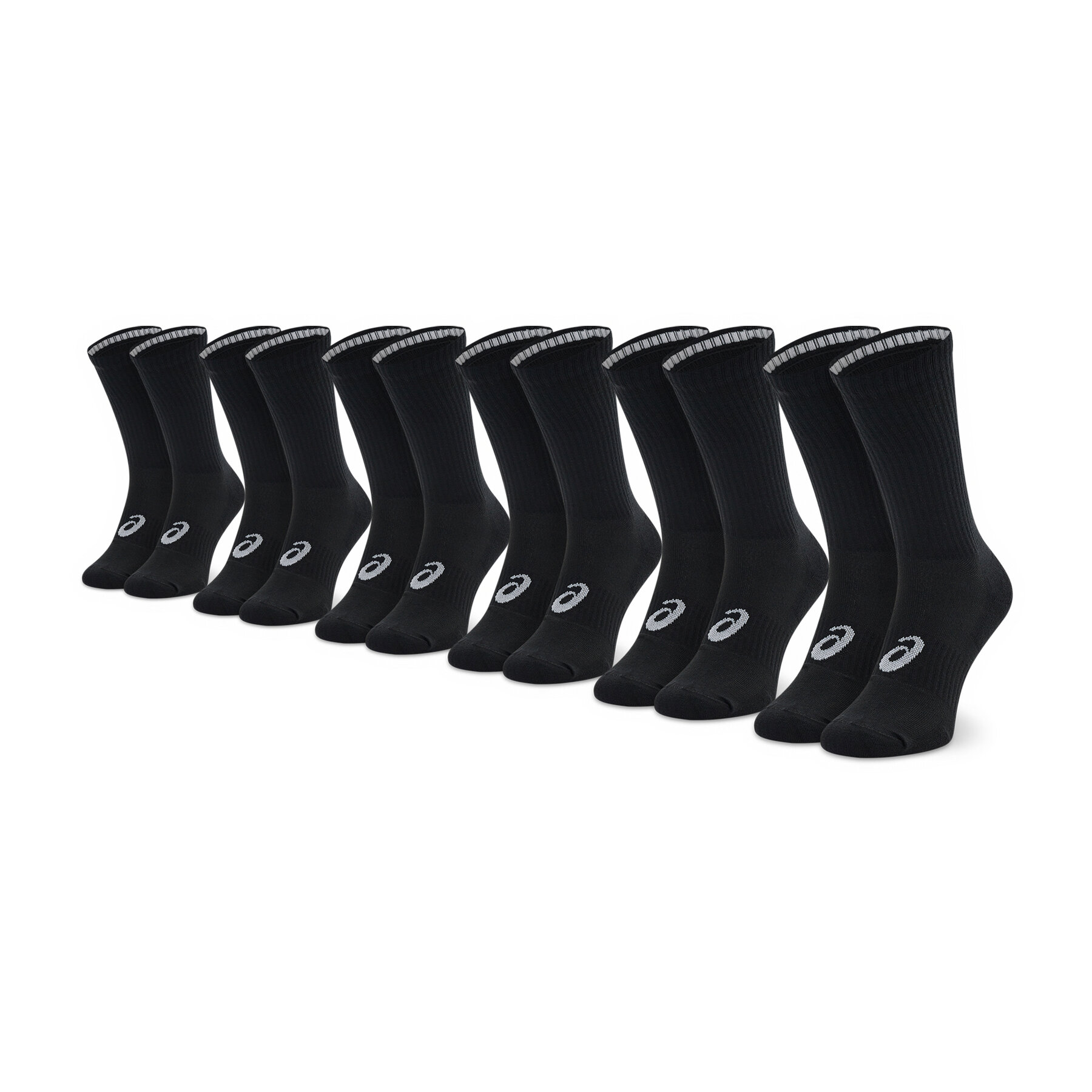 Hohe Unisex-Socken Asics 6 Ppk Crew 141802 Schwarz Hohe Unisex-Socken Asics 6 Ppk Crew 141802 Schwarz von ASICS