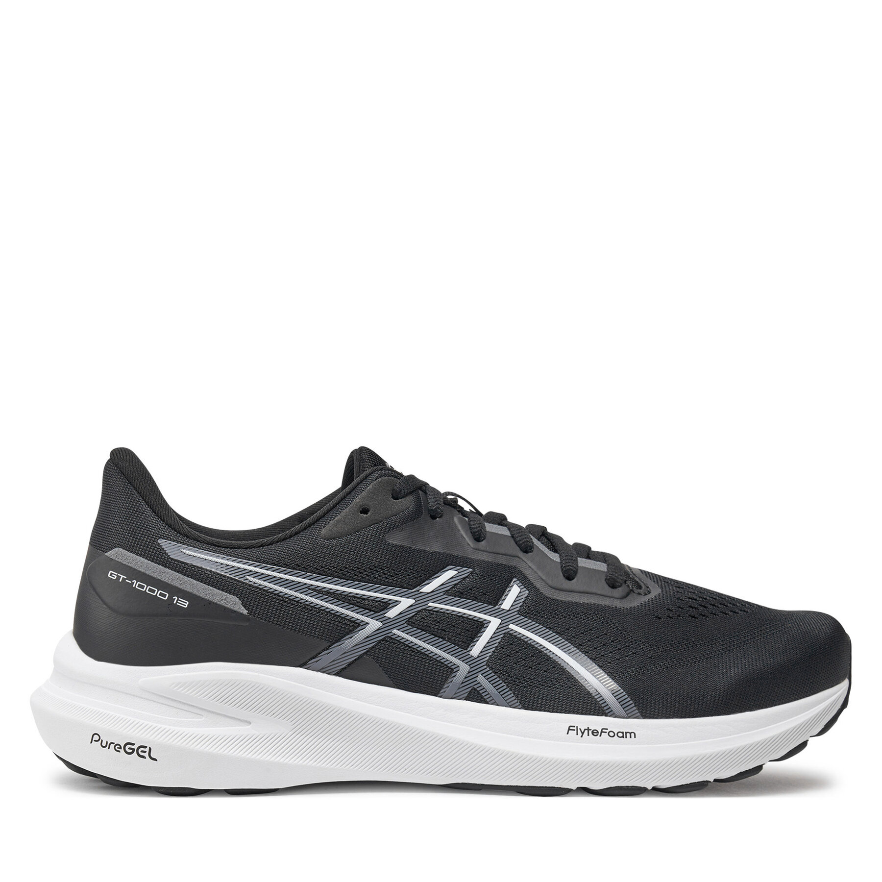 Laufschuhe Asics Gt-1000 13 1011B858 Schwarz von ASICS