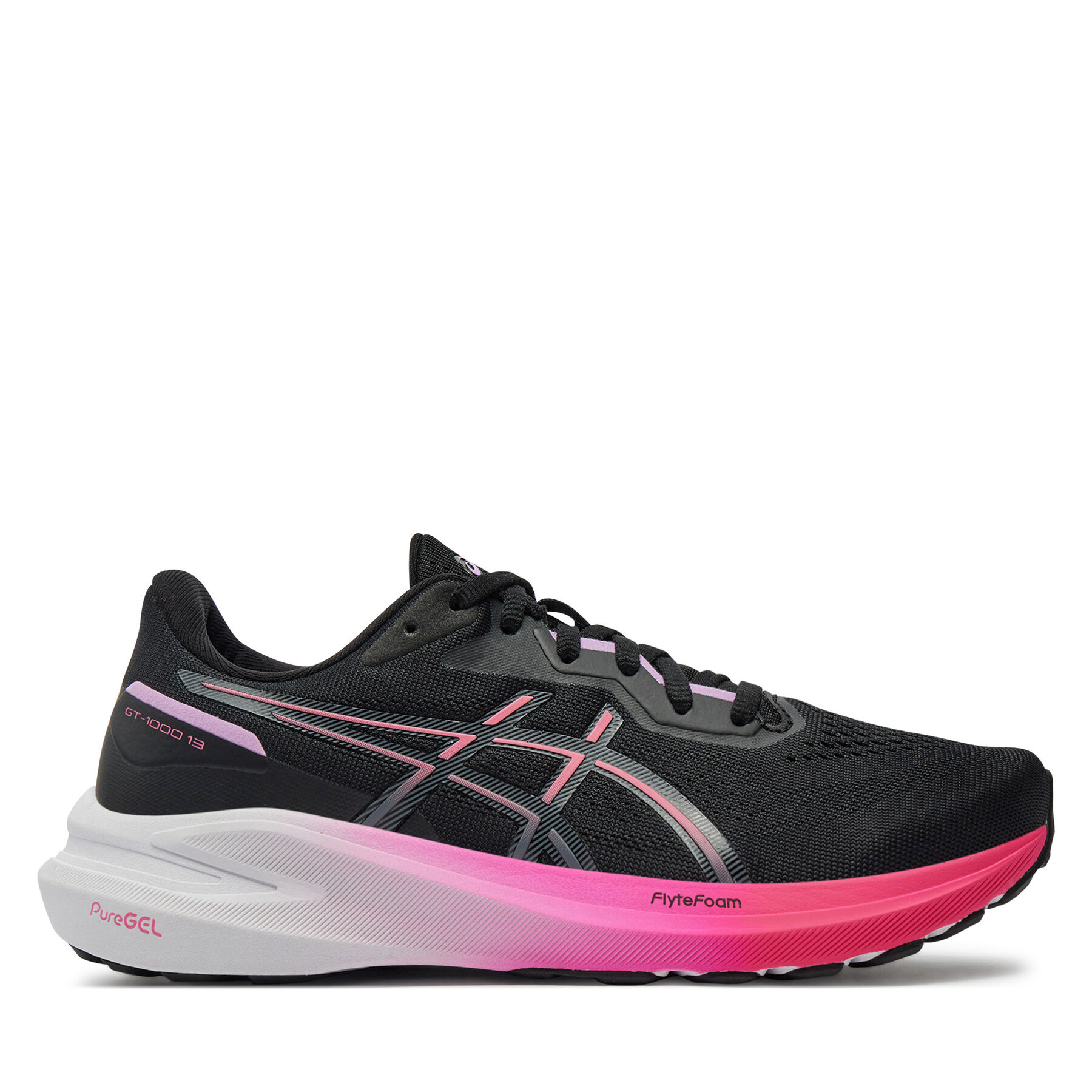 Laufschuhe Asics Gt-1000 13 1012B663 Schwarz von ASICS