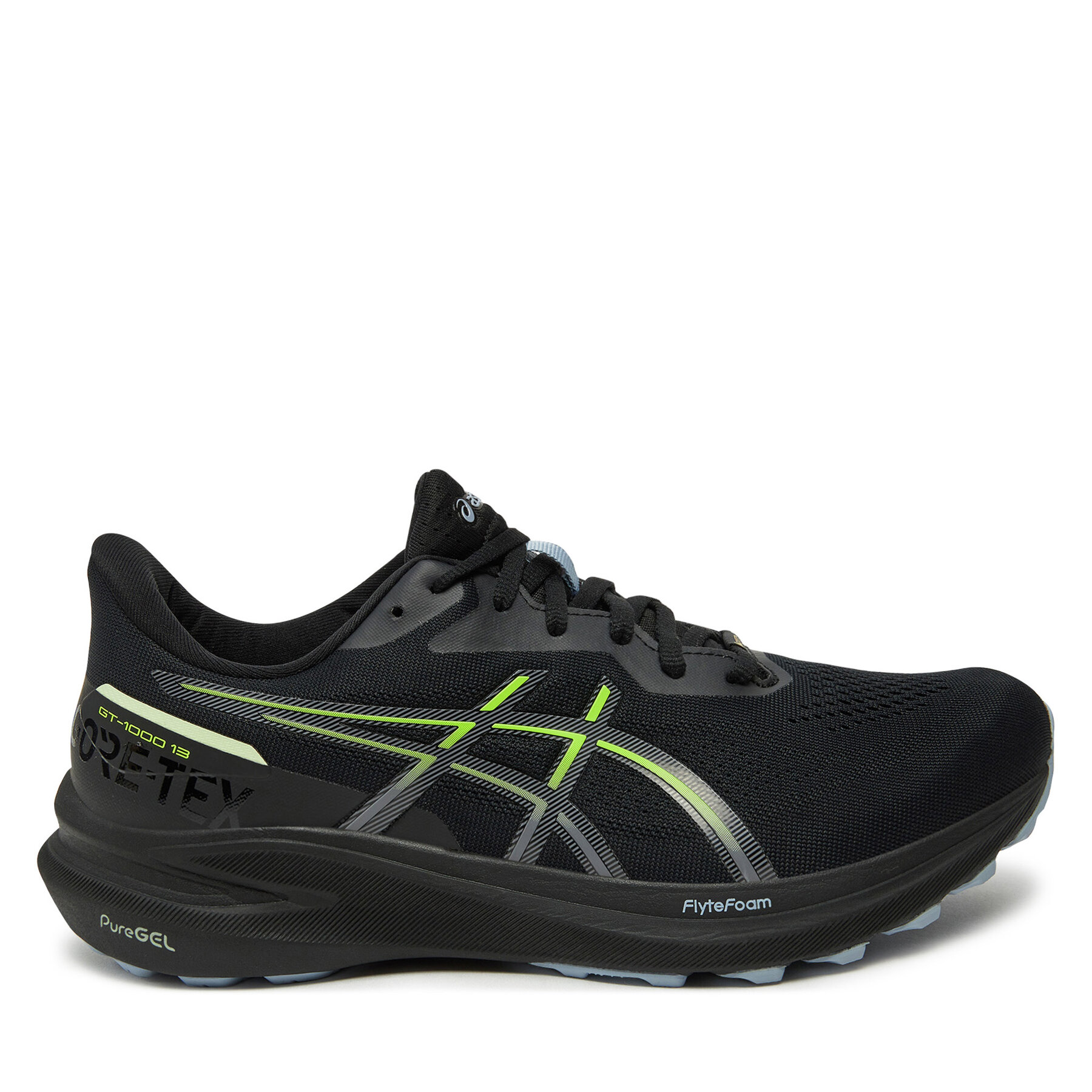 Laufschuhe Asics Gt-1000 13 Gtx 1011B857 Schwarz von ASICS