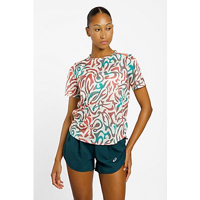 Road All Over Print Damen T-Shirt von ASICS