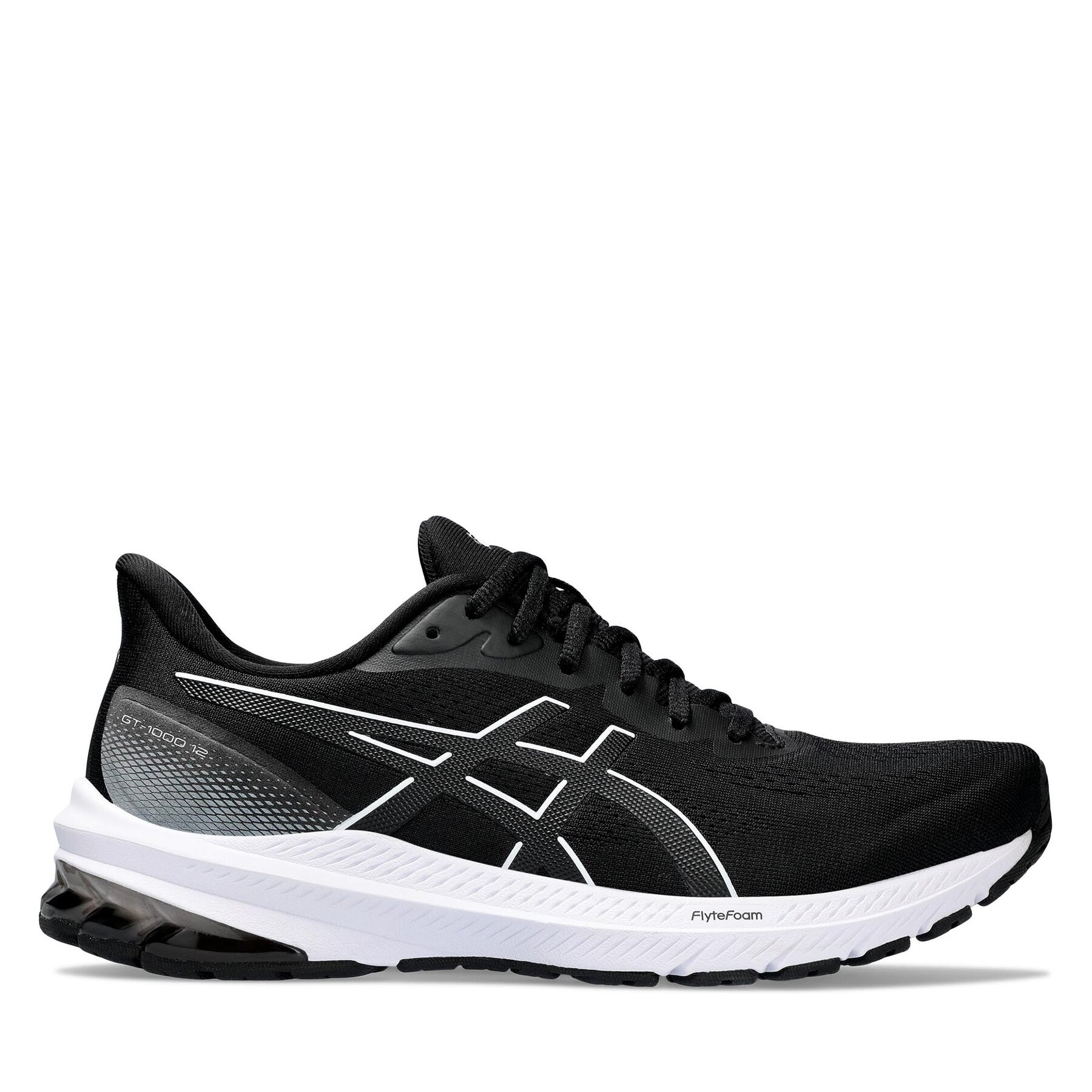 Laufschuhe Asics Gt-1000 12 1012B450 Schwarz von ASICS