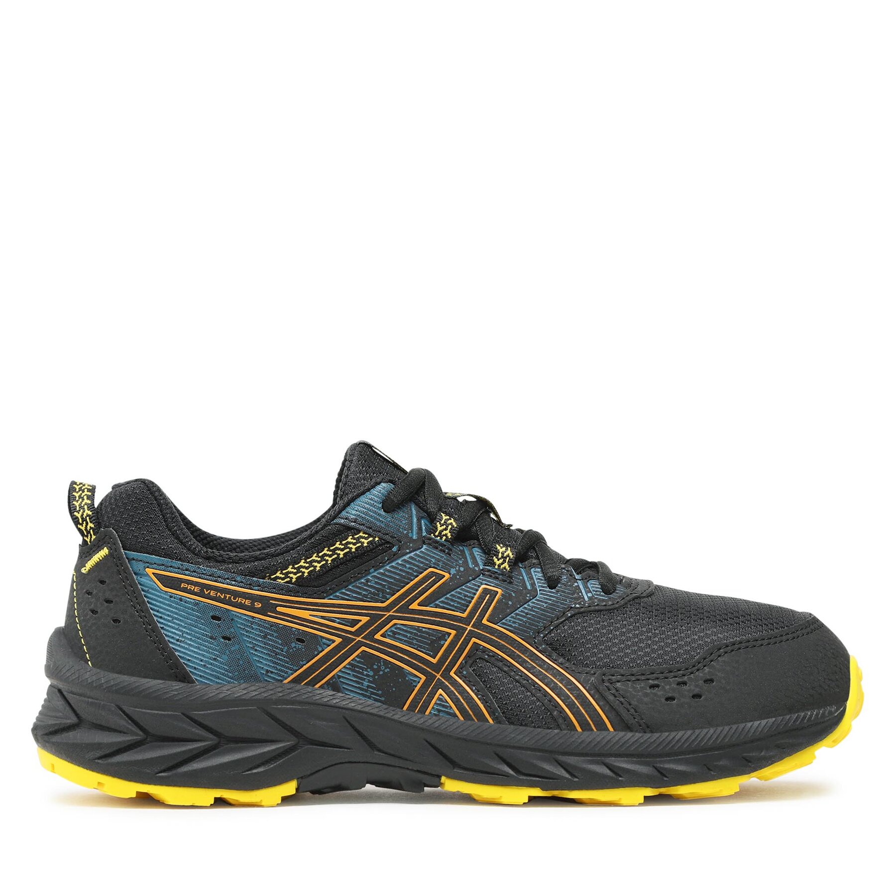 Laufschuhe Asics Pre Venture 9 GS 1014A276 Schwarz von ASICS