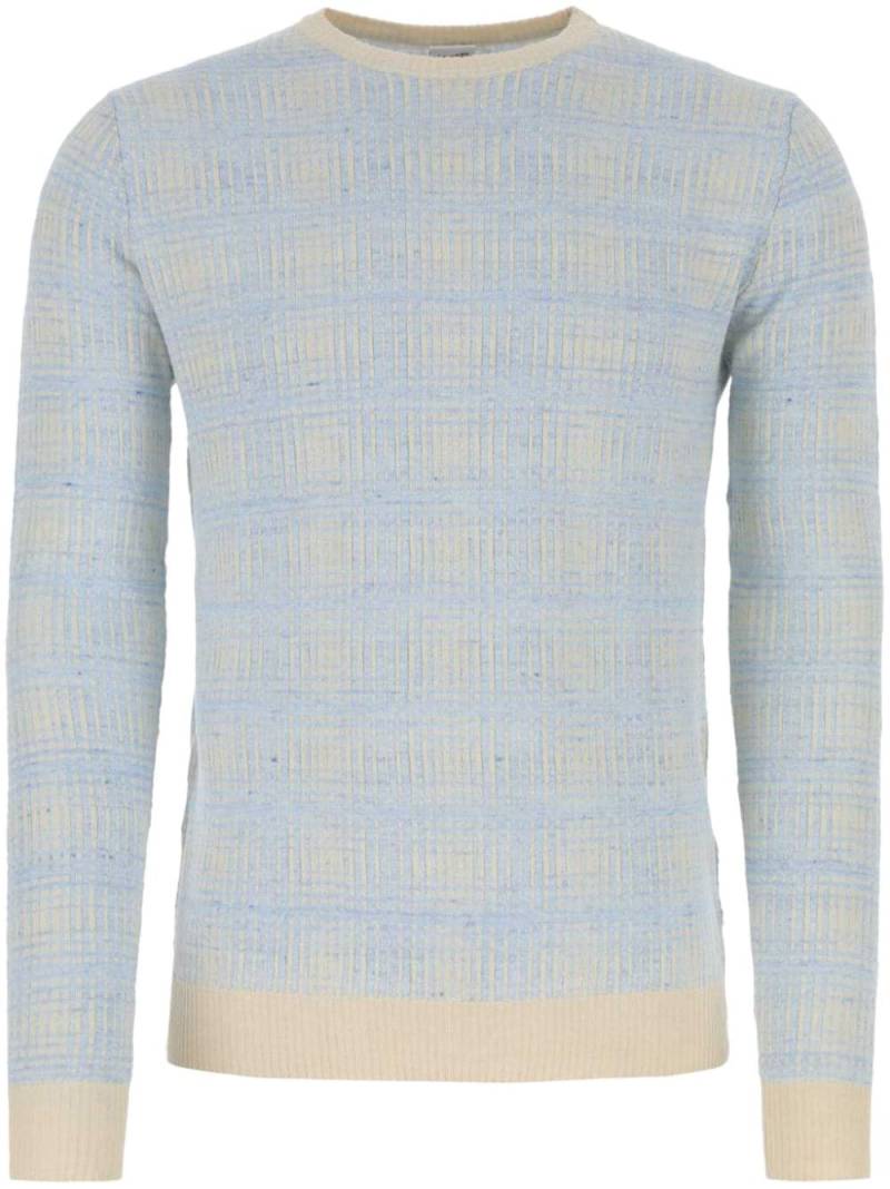 ASPESI Checked sweatshirt - Blue von ASPESI