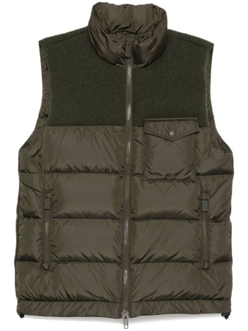 ASPESI Denver waistcoat - Green von ASPESI