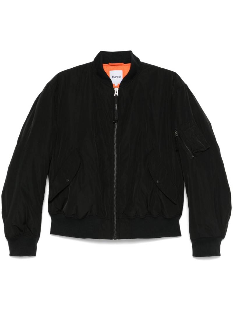 ASPESI padded bomber jacket - Black von ASPESI