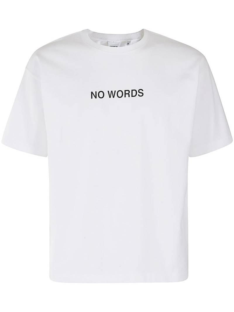 ASPESI No Words T-shirt - White von ASPESI