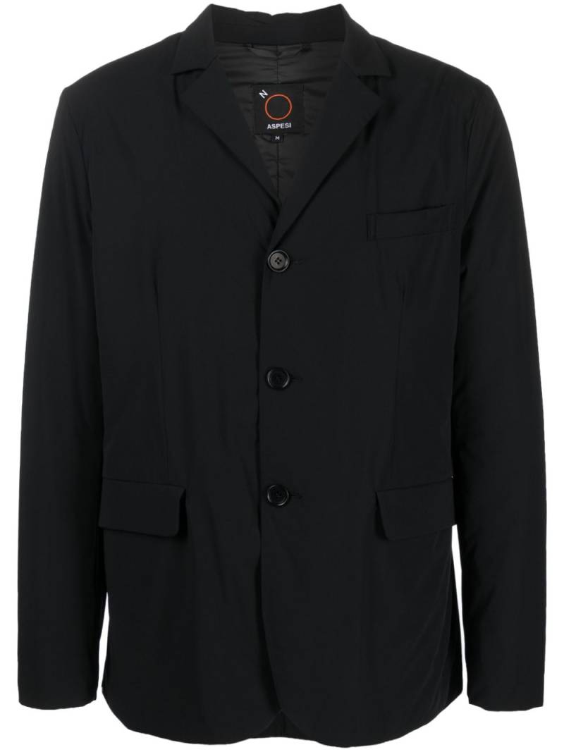 ASPESI Paperino single-breasted blazer - Black von ASPESI