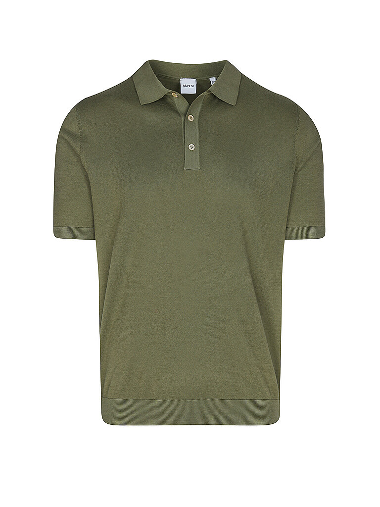 ASPESI Poloshirt  olive | L von ASPESI