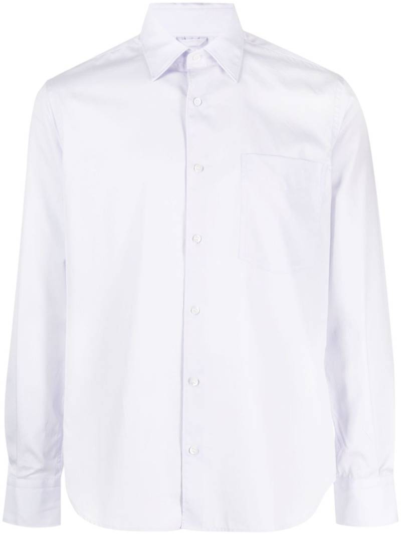 ASPESI button-down cotton shirt - Purple von ASPESI