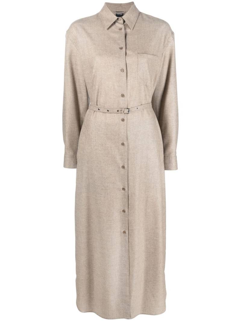 ASPESI button-down dress - Neutrals von ASPESI