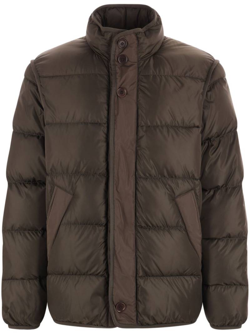 ASPESI button-down padded jacket - Brown von ASPESI