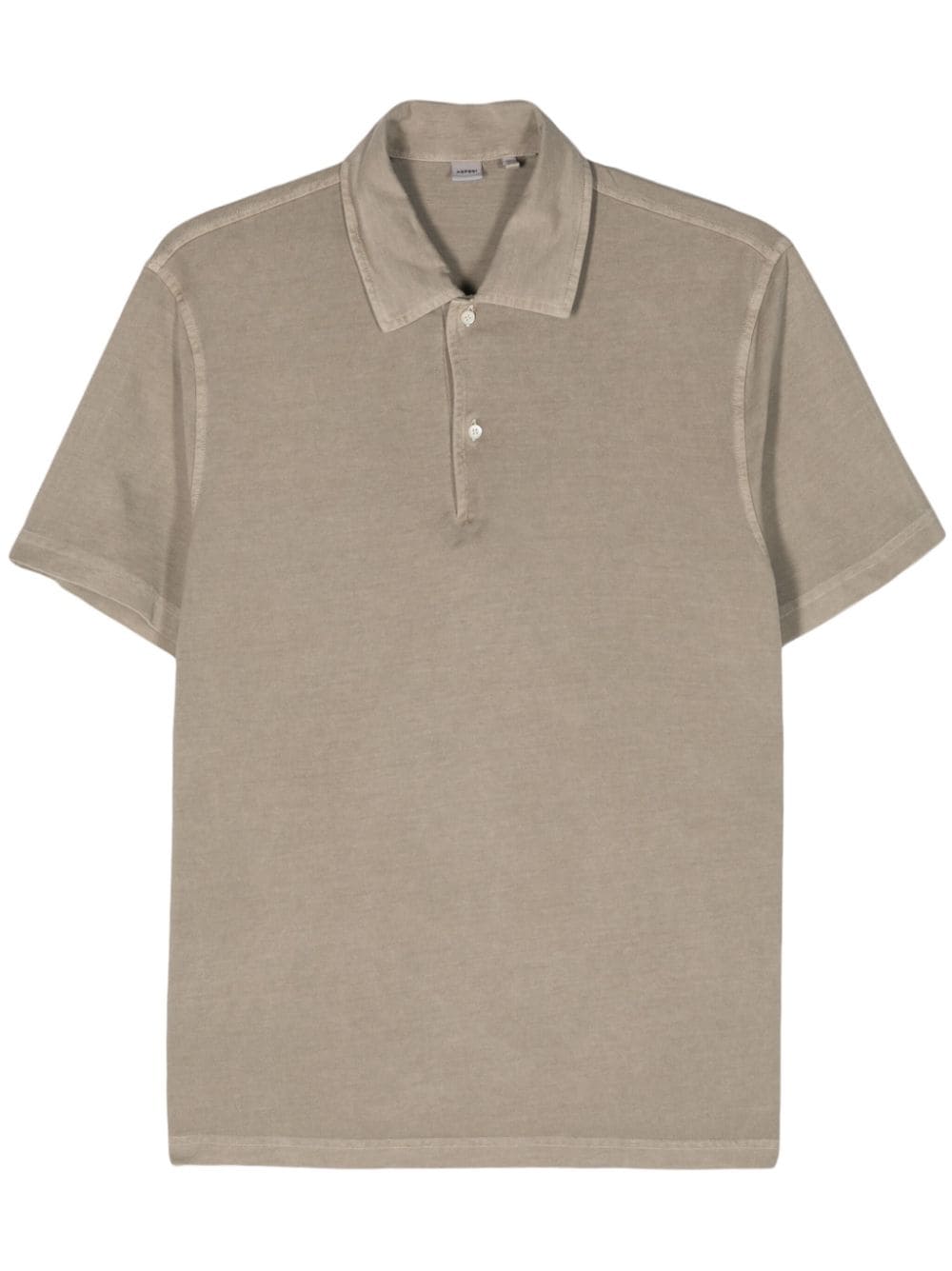 ASPESI button-up cotton polo shirt - Grey von ASPESI