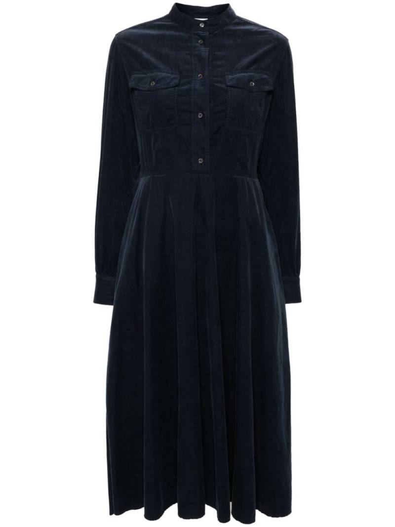 ASPESI corduroy midi dress - Blue von ASPESI