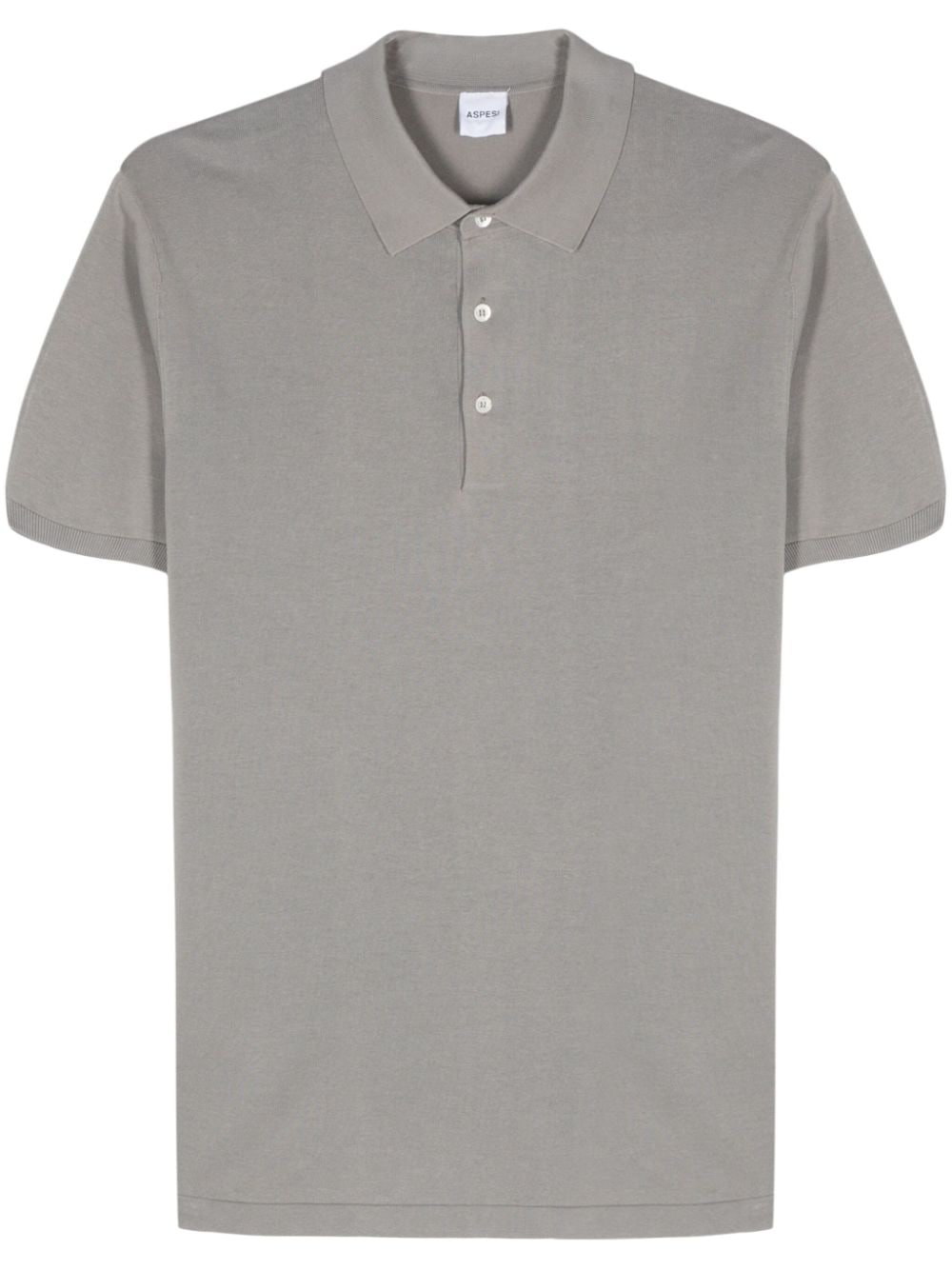 ASPESI cotton polo shirt - Grey von ASPESI