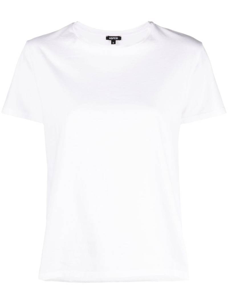 ASPESI crew-neck cotton T-shirt - White von ASPESI