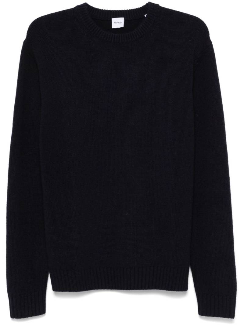 ASPESI crew-neck sweater - Blue von ASPESI