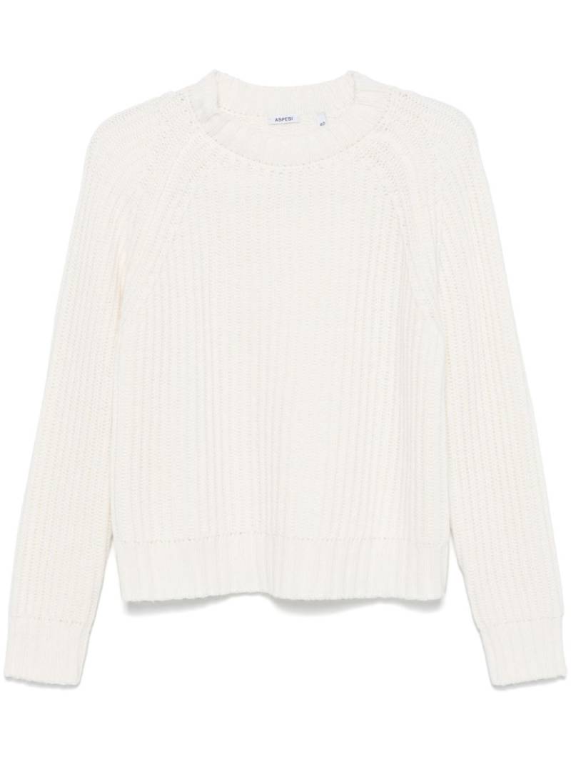 ASPESI crew-neck sweater - White von ASPESI