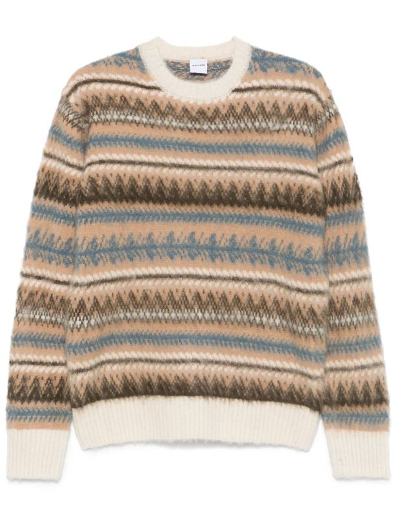 ASPESI crew-neck wool sweater - Neutrals von ASPESI