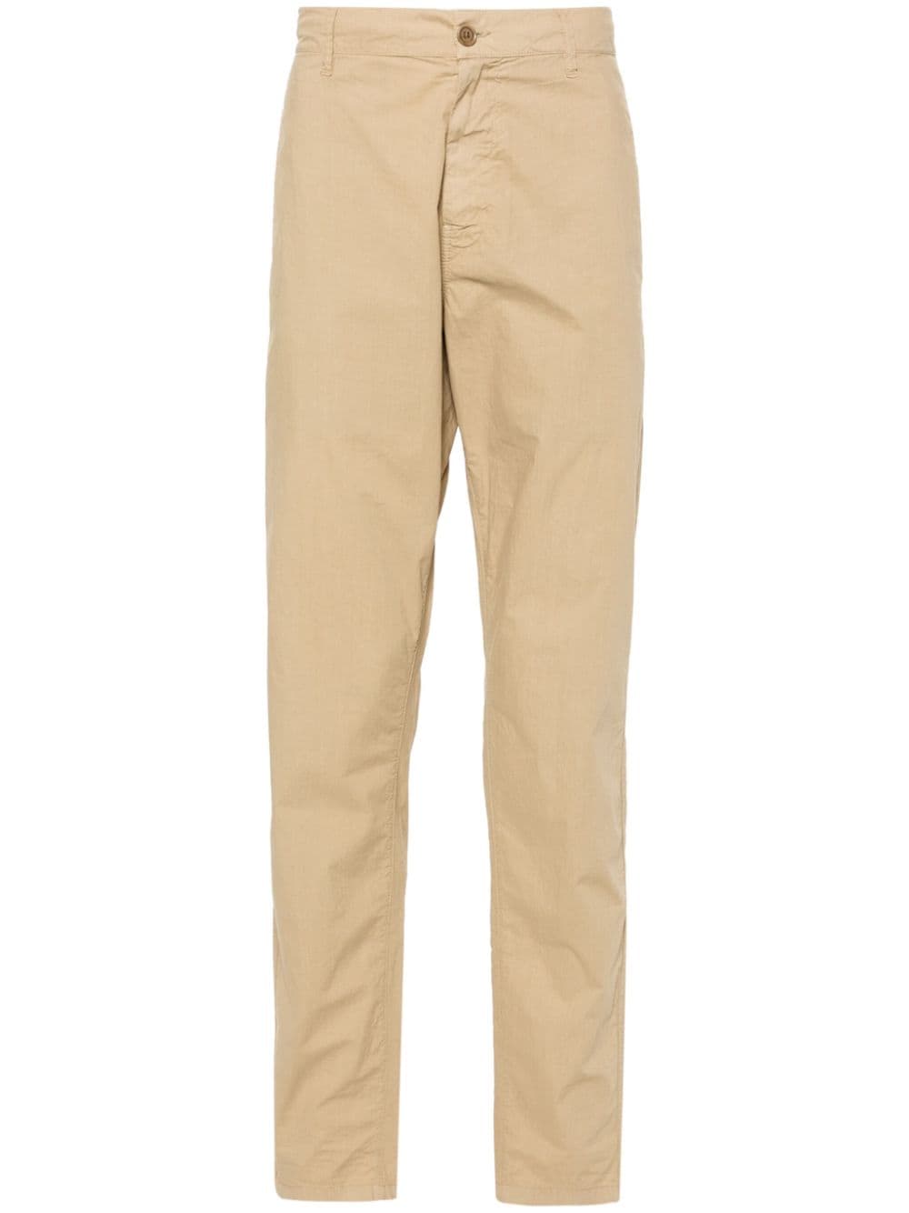 ASPESI drawstring cotton chinos - Neutrals von ASPESI