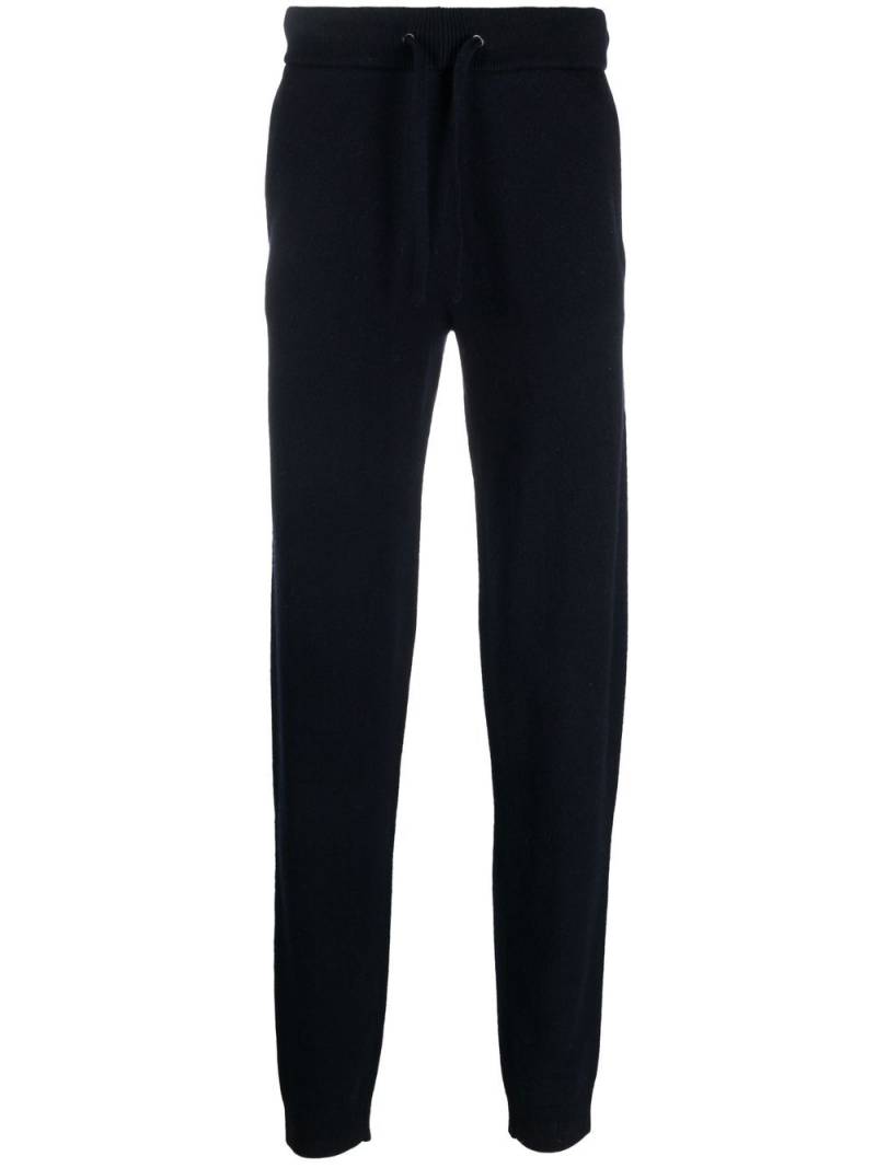 ASPESI fine-knit drawstring trousers - Blue von ASPESI