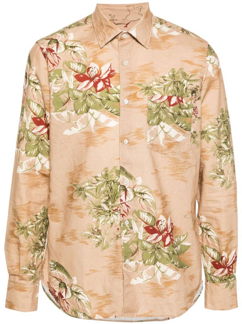 ASPESI floral-print shirt - Neutrals von ASPESI