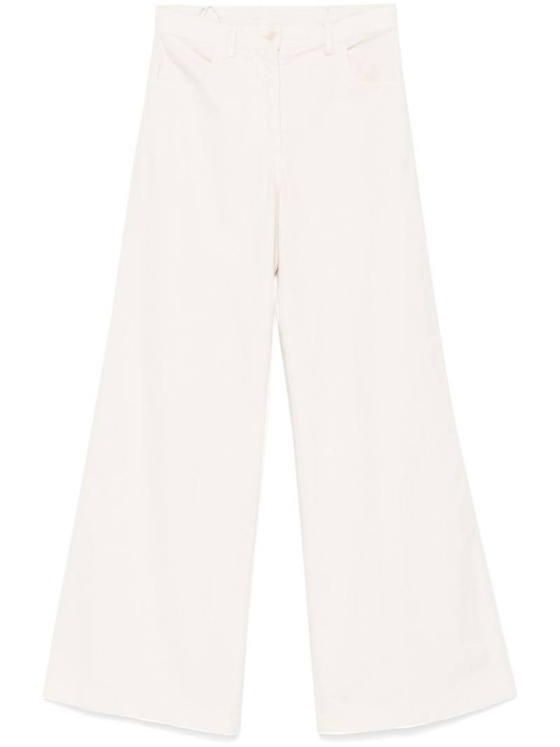 ASPESI high-waisted fustian trousers - Neutrals von ASPESI