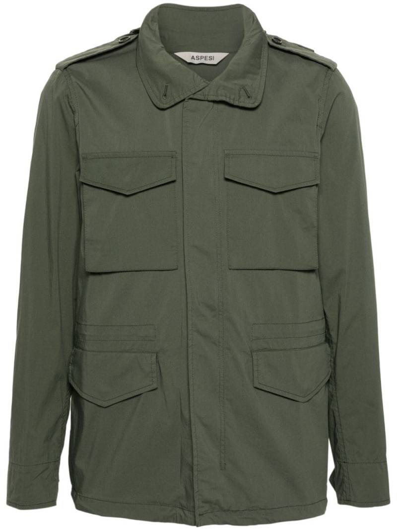 ASPESI lightweight hooded jacket - Green von ASPESI