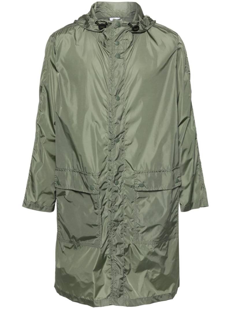 ASPESI lightweight hooded raincoat - Green von ASPESI