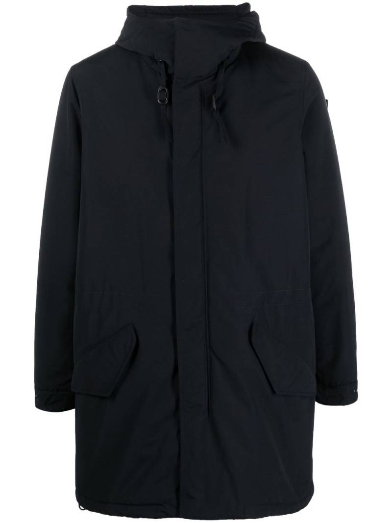 ASPESI hooded padded coat - Blue von ASPESI