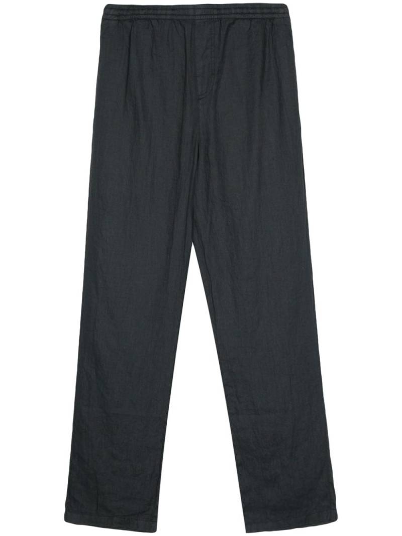 ASPESI linen straight-leg trousers - Blue von ASPESI