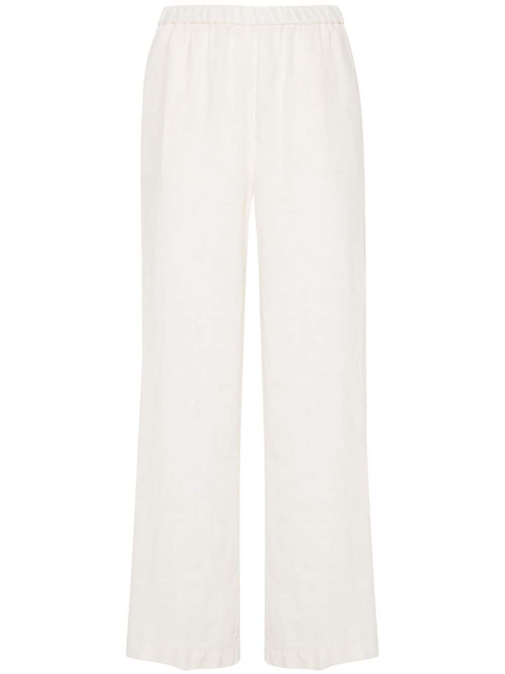 ASPESI linen trousers - White von ASPESI