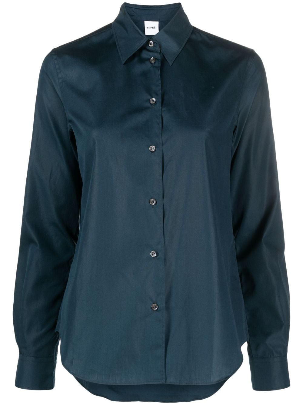 ASPESI long-sleeved button-up shirt - Blue von ASPESI