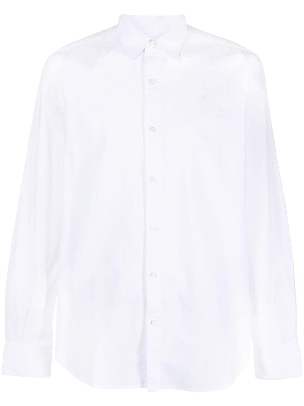 ASPESI long-sleeved plain shirt - White von ASPESI