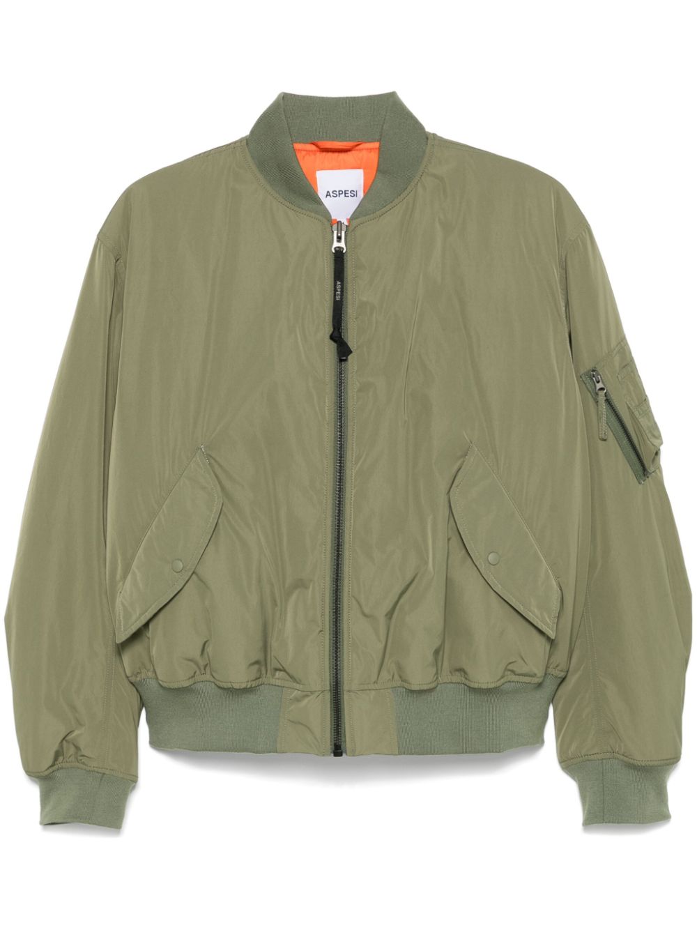 ASPESI padded bomber jacket - Green von ASPESI