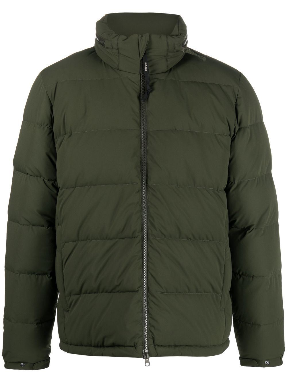 ASPESI padded funnel-neck jacket - Green von ASPESI