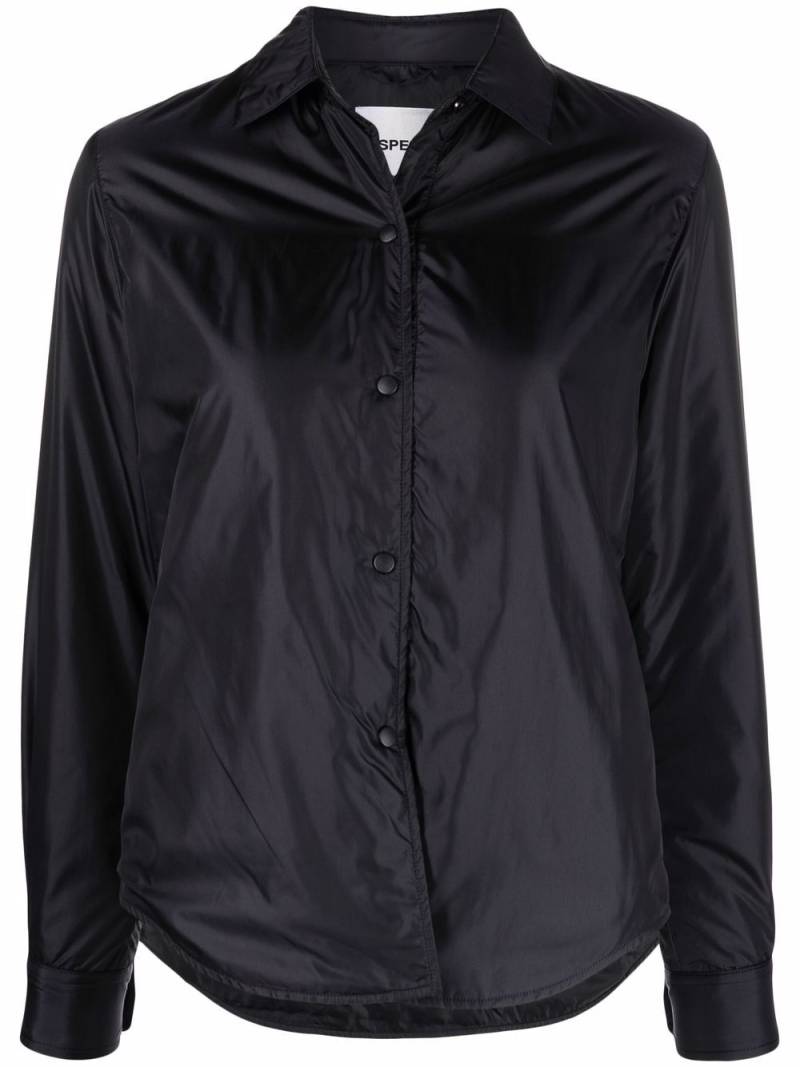 ASPESI padded overshirt - Black von ASPESI