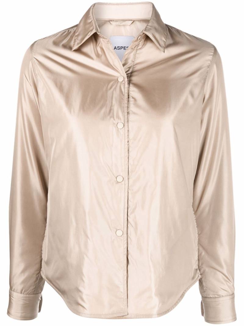 ASPESI padded shirt jacket - Neutrals von ASPESI