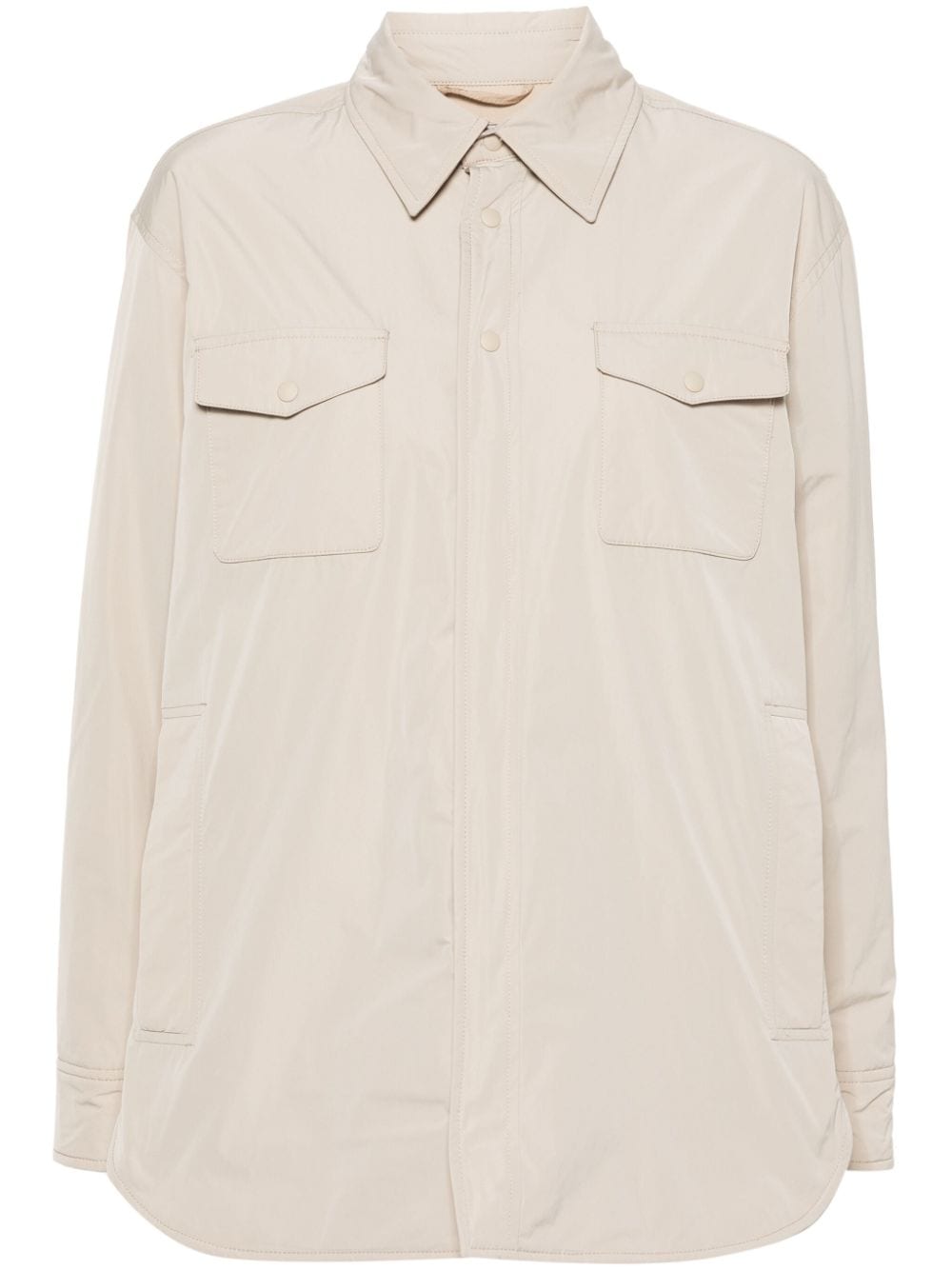 ASPESI padded shirt jacket - Neutrals von ASPESI