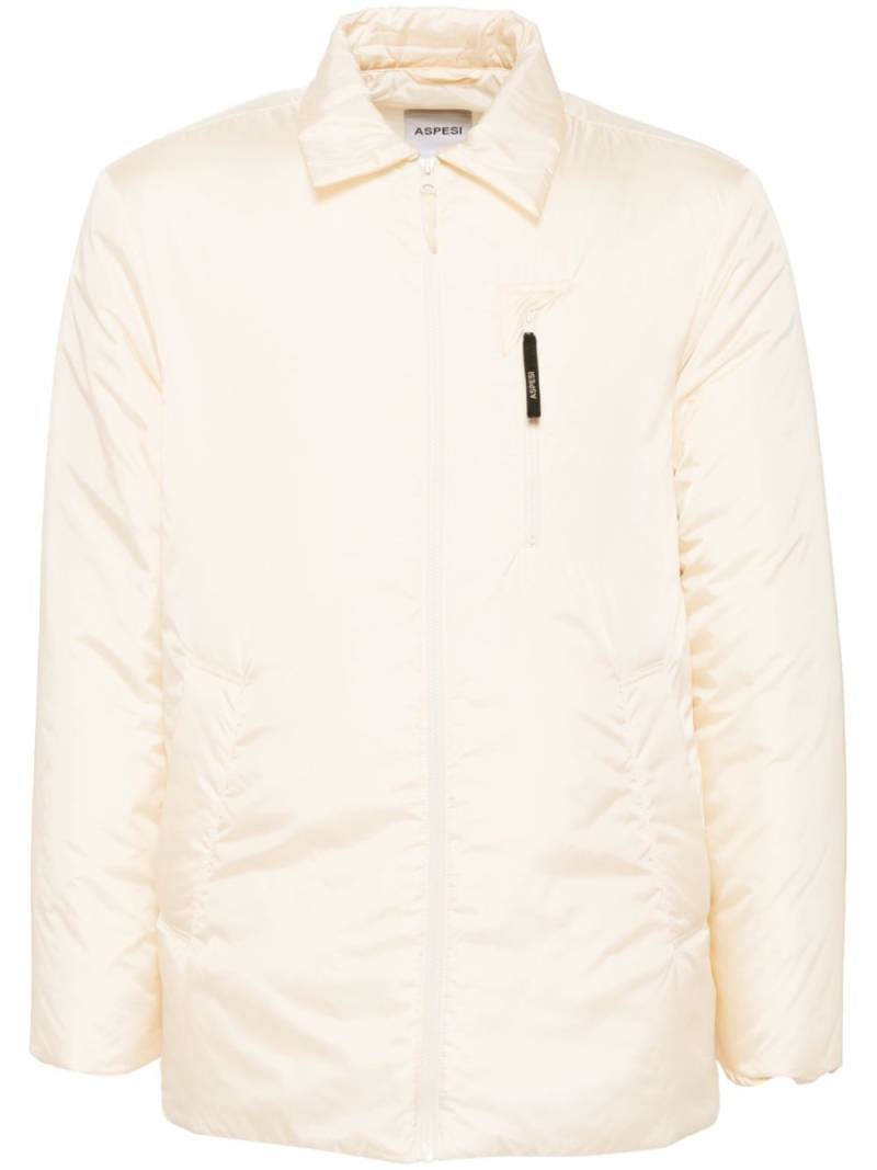 ASPESI padded shirt jacket - Neutrals von ASPESI