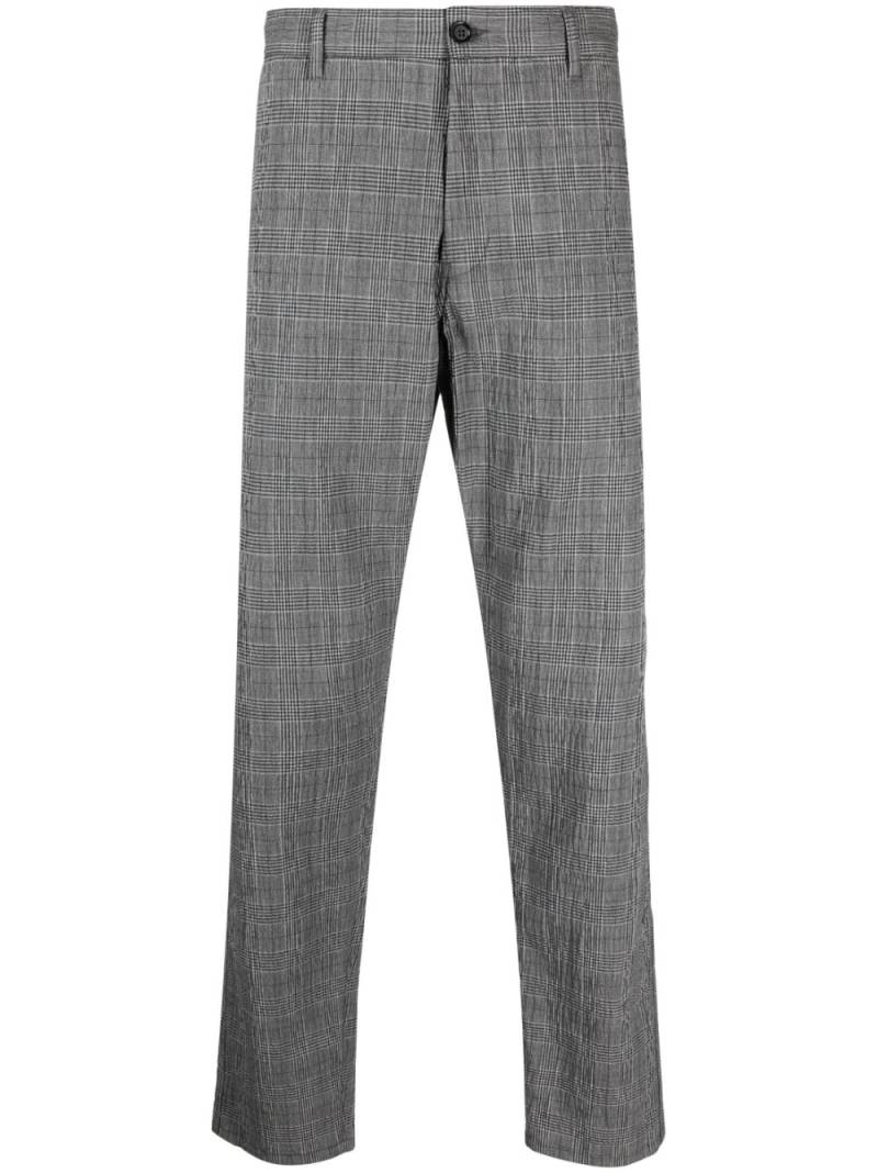 ASPESI plaid-pattern tailored trousers - Grey von ASPESI