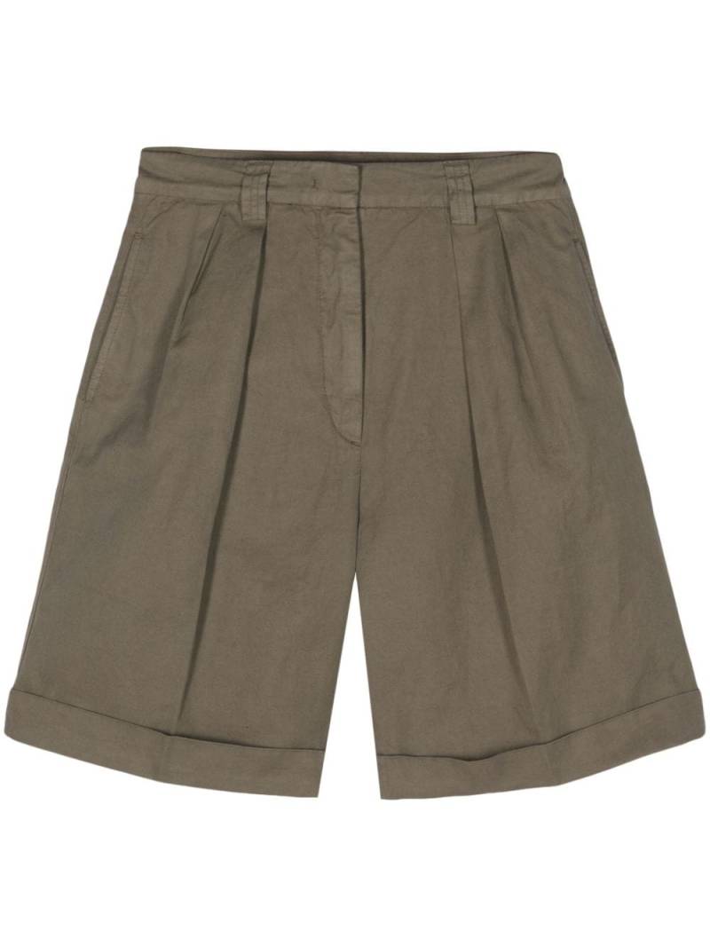 ASPESI pleated chino shorts - Green von ASPESI